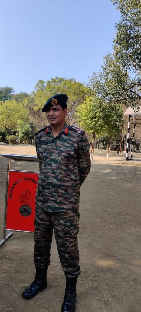  ब्रिगेडियर राजीव चावला, विशिष्ट सेवा मंडल कमान्डेंट दि ग्रेनेदियल रेजिमेंट सेंटर जबलपुर (म.प्र.)